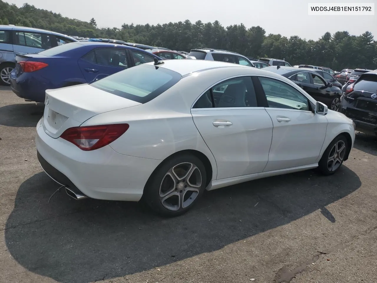 WDDSJ4EB1EN151792 2014 Mercedes-Benz Cla 250