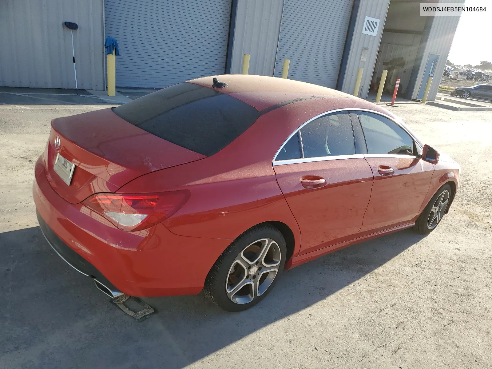 2014 Mercedes-Benz Cla 250 VIN: WDDSJ4EB5EN104684 Lot: 67605244