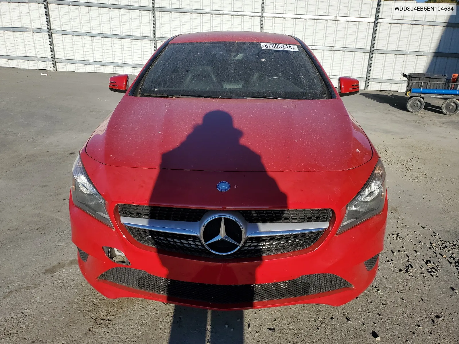 2014 Mercedes-Benz Cla 250 VIN: WDDSJ4EB5EN104684 Lot: 67605244