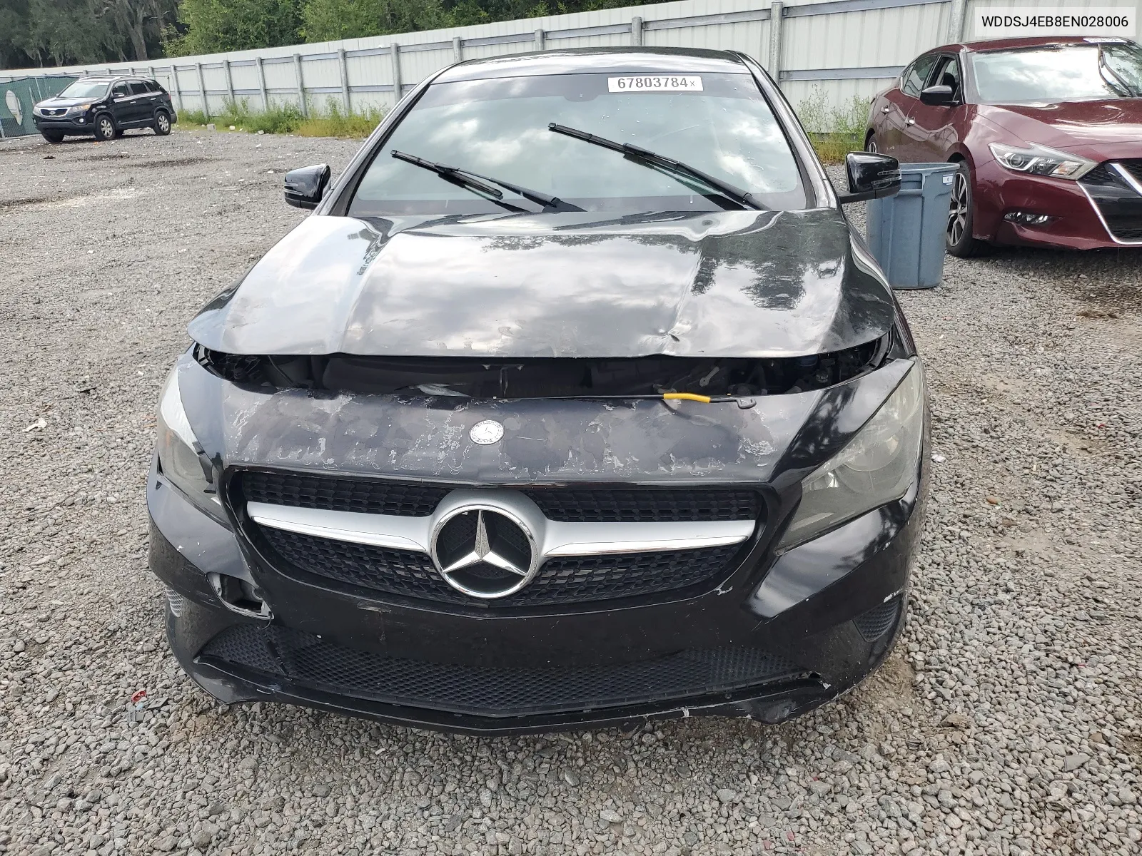 2014 Mercedes-Benz Cla 250 VIN: WDDSJ4EB8EN028006 Lot: 67803784