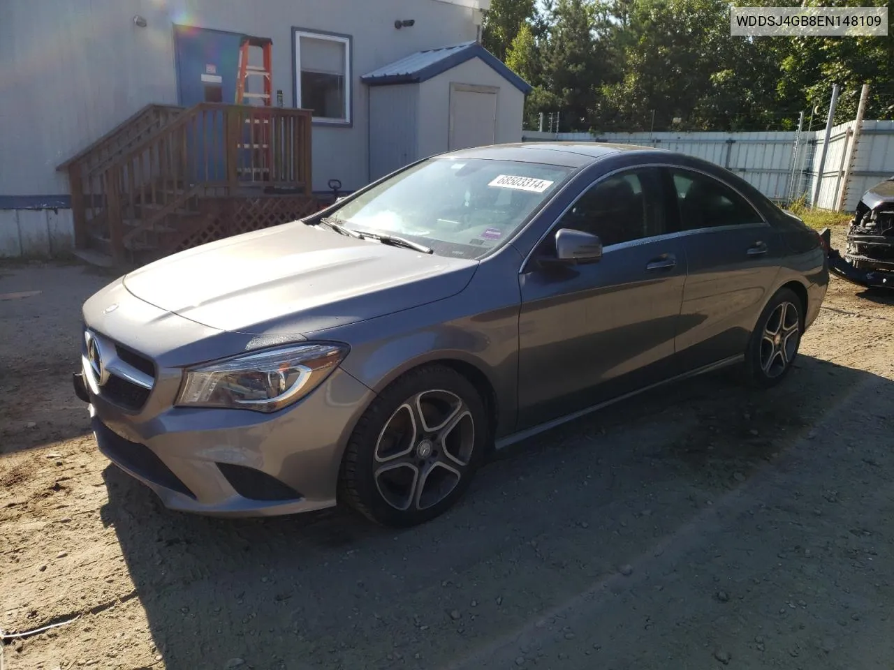 2014 Mercedes-Benz Cla 250 4Matic VIN: WDDSJ4GB8EN148109 Lot: 68503314