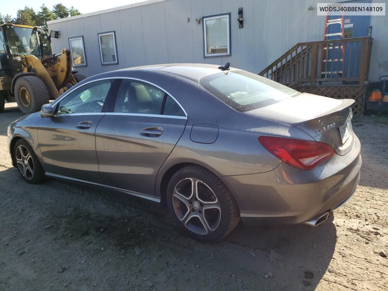 2014 Mercedes-Benz Cla 250 4Matic VIN: WDDSJ4GB8EN148109 Lot: 68503314