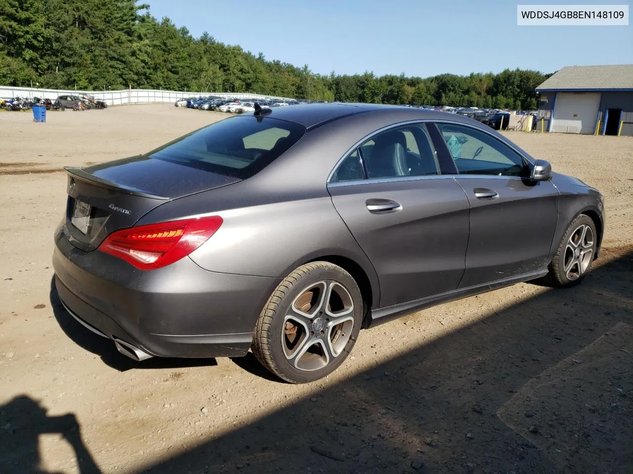 2014 Mercedes-Benz Cla 250 4Matic VIN: WDDSJ4GB8EN148109 Lot: 68503314