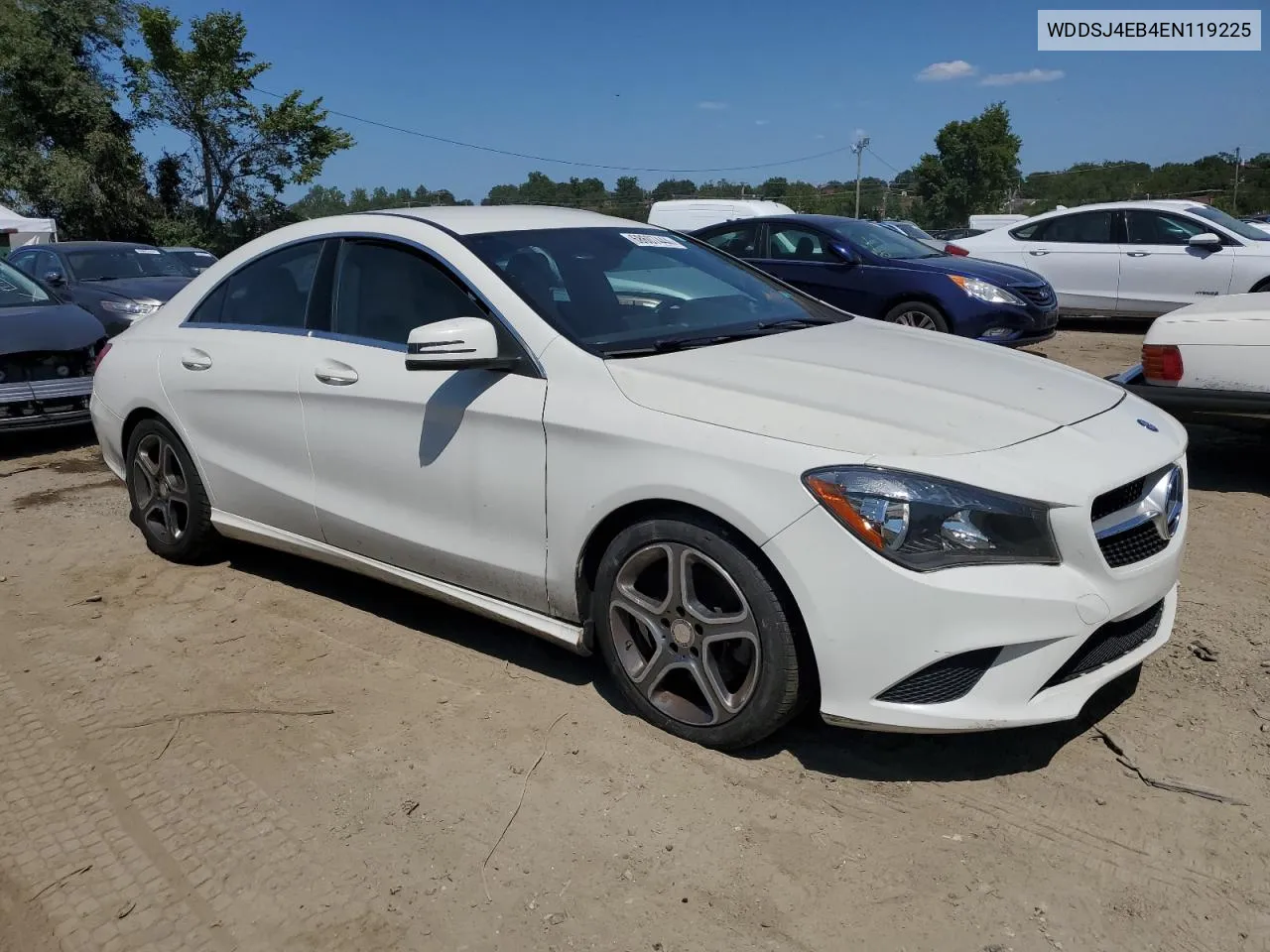 2014 Mercedes-Benz Cla 250 VIN: WDDSJ4EB4EN119225 Lot: 68607444