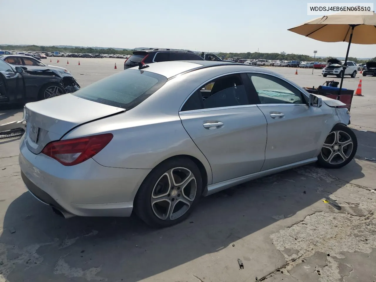 2014 Mercedes-Benz Cla 250 VIN: WDDSJ4EB6EN065510 Lot: 68746074