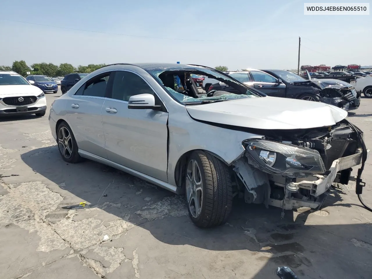 2014 Mercedes-Benz Cla 250 VIN: WDDSJ4EB6EN065510 Lot: 68746074