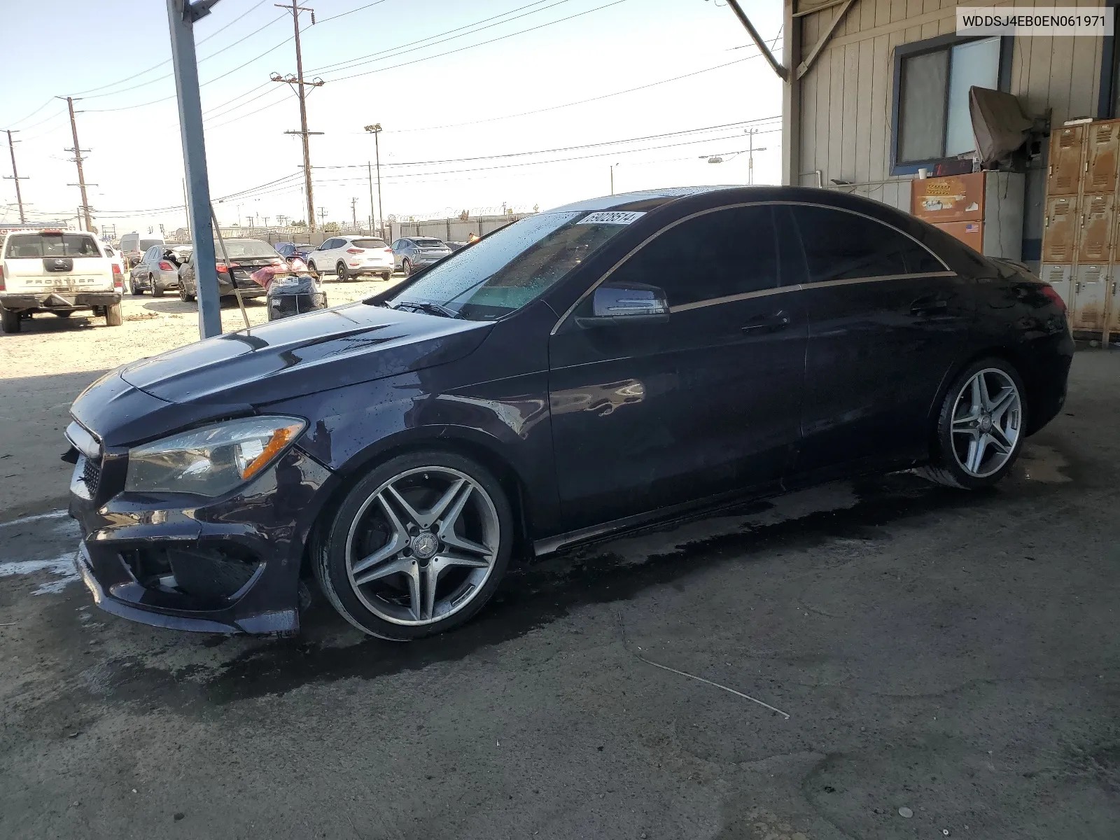 2014 Mercedes-Benz Cla 250 VIN: WDDSJ4EB0EN061971 Lot: 69028514