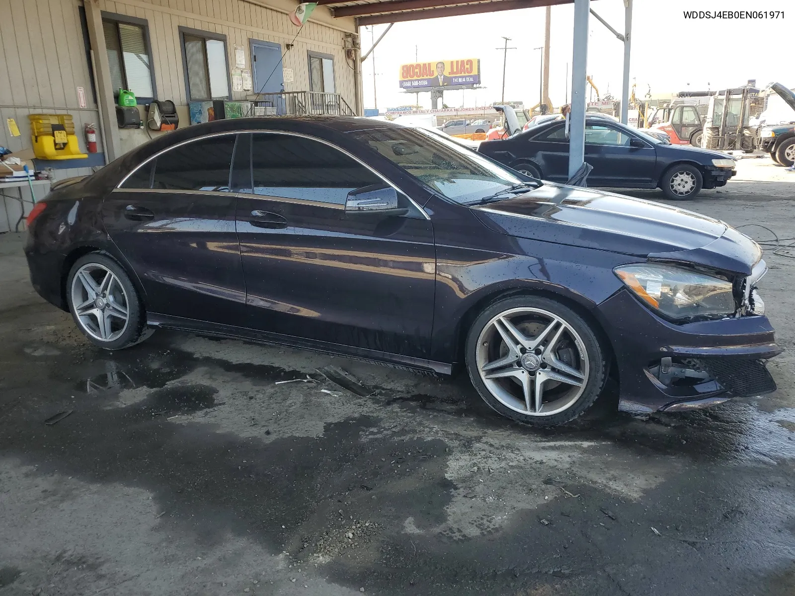 2014 Mercedes-Benz Cla 250 VIN: WDDSJ4EB0EN061971 Lot: 69028514