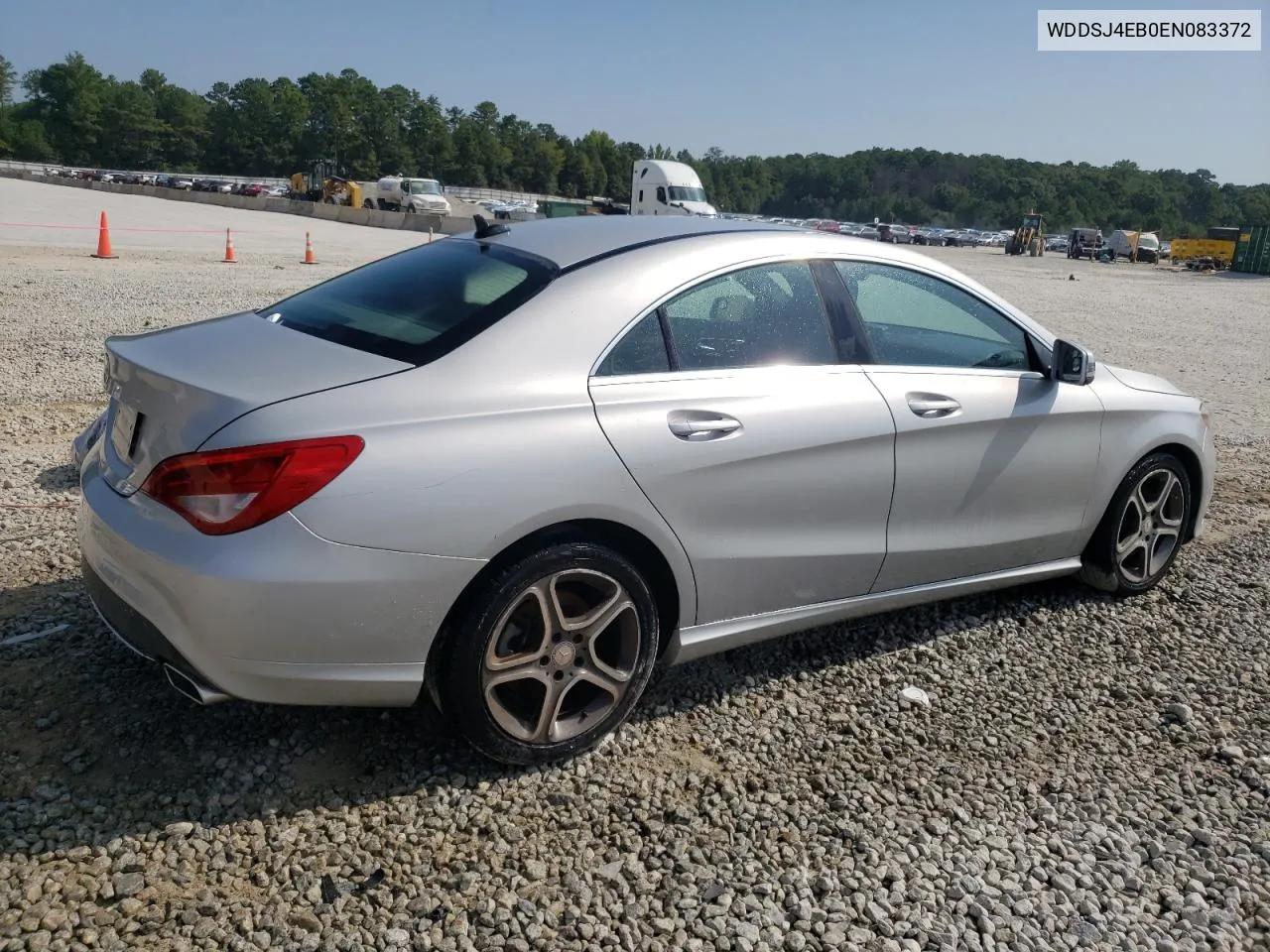 2014 Mercedes-Benz Cla 250 VIN: WDDSJ4EB0EN083372 Lot: 69070554