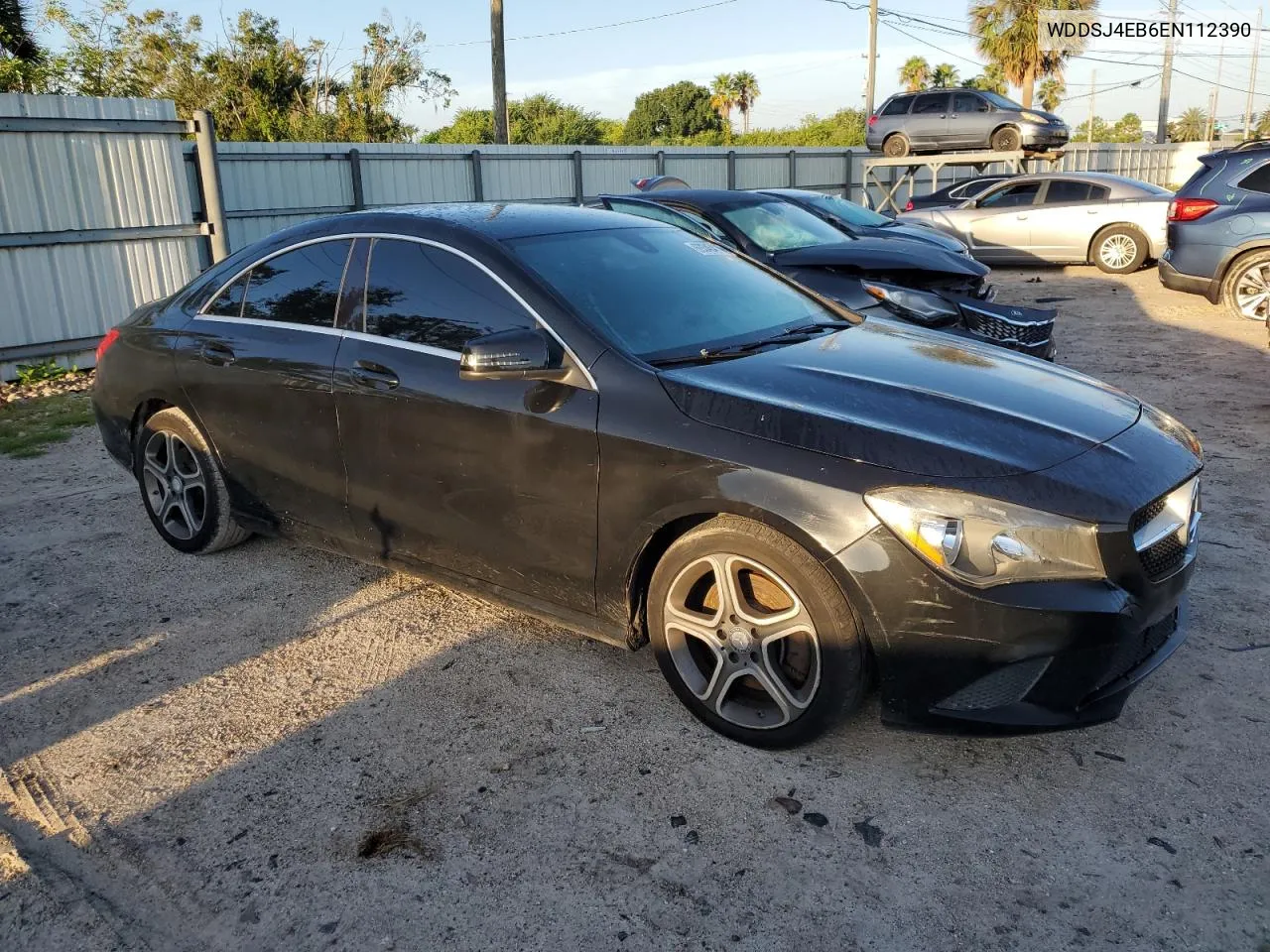 2014 Mercedes-Benz Cla 250 VIN: WDDSJ4EB6EN112390 Lot: 69345414