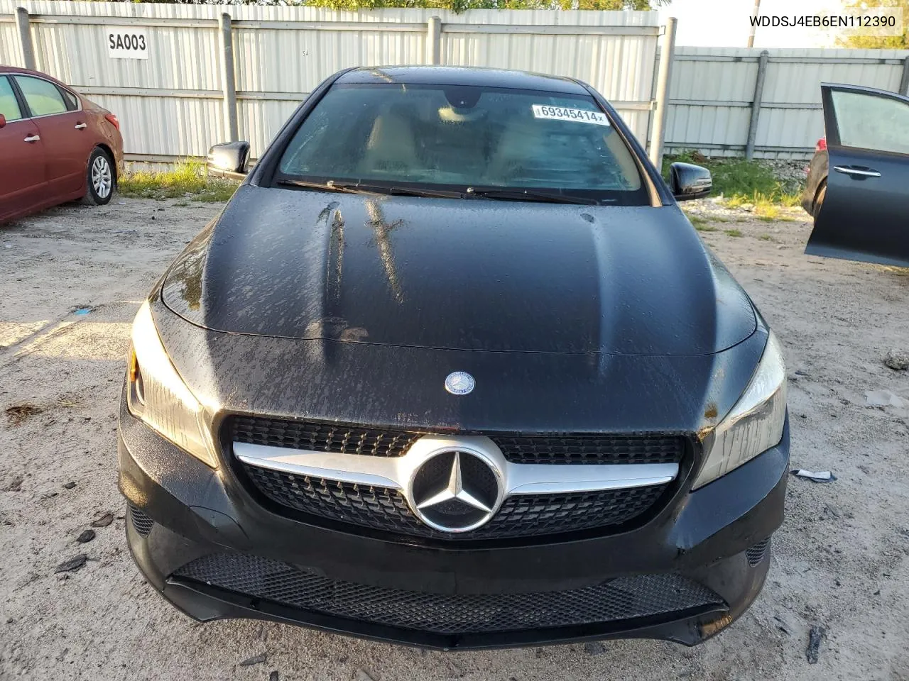 2014 Mercedes-Benz Cla 250 VIN: WDDSJ4EB6EN112390 Lot: 69345414