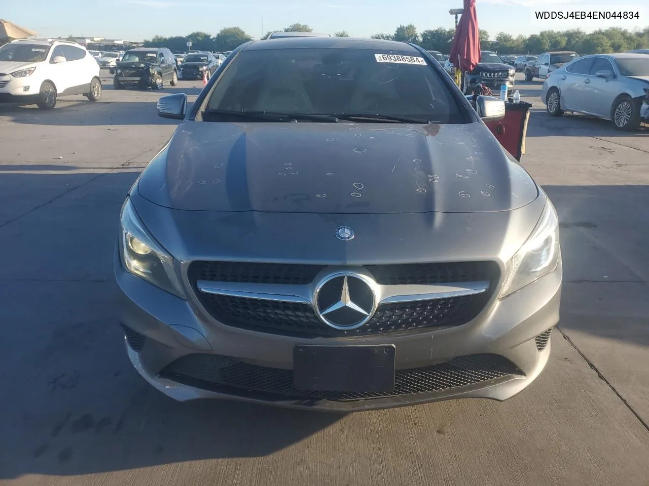 2014 Mercedes-Benz Cla 250 VIN: WDDSJ4EB4EN044834 Lot: 69388584