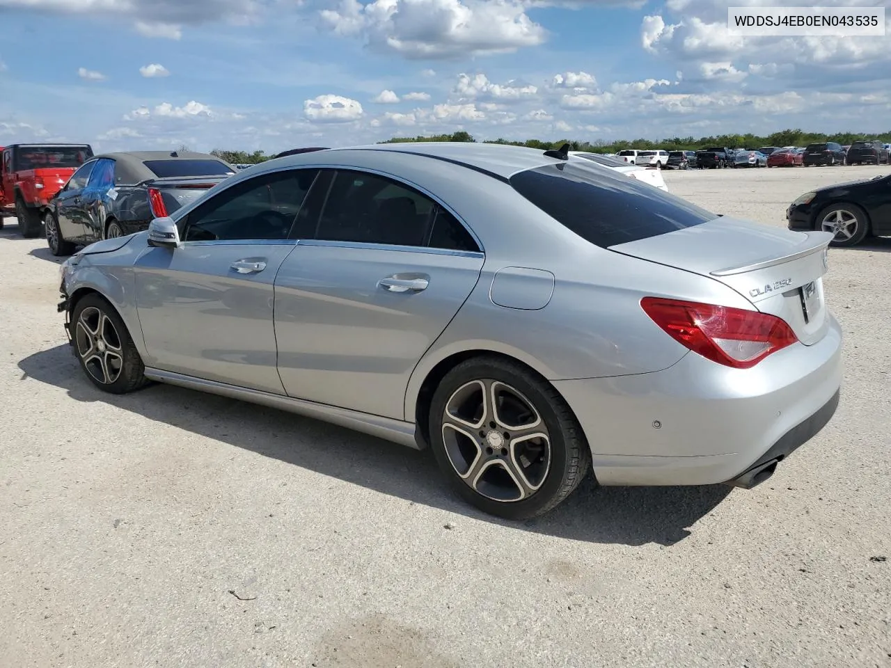 2014 Mercedes-Benz Cla 250 VIN: WDDSJ4EB0EN043535 Lot: 69504944