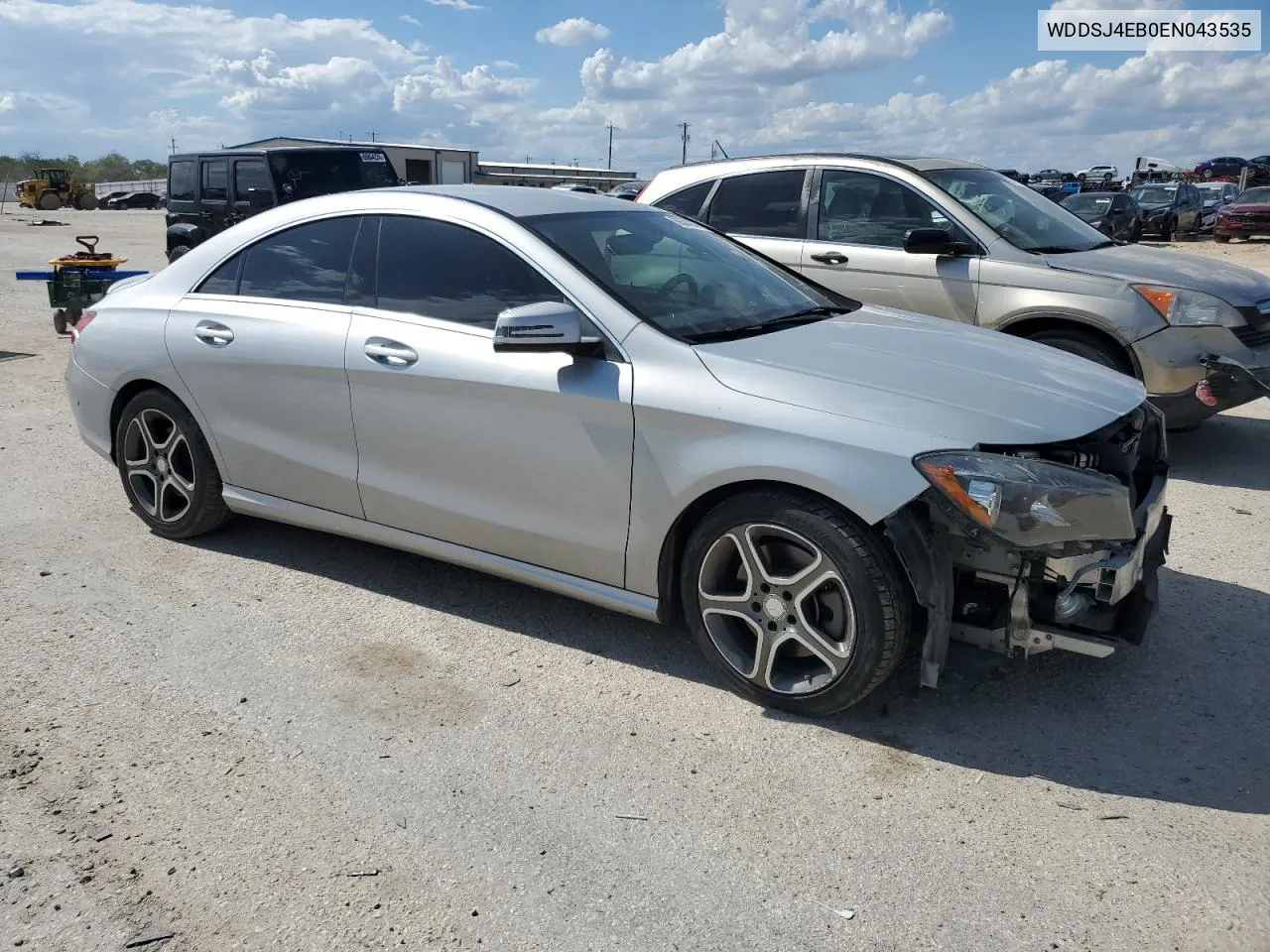 2014 Mercedes-Benz Cla 250 VIN: WDDSJ4EB0EN043535 Lot: 69504944