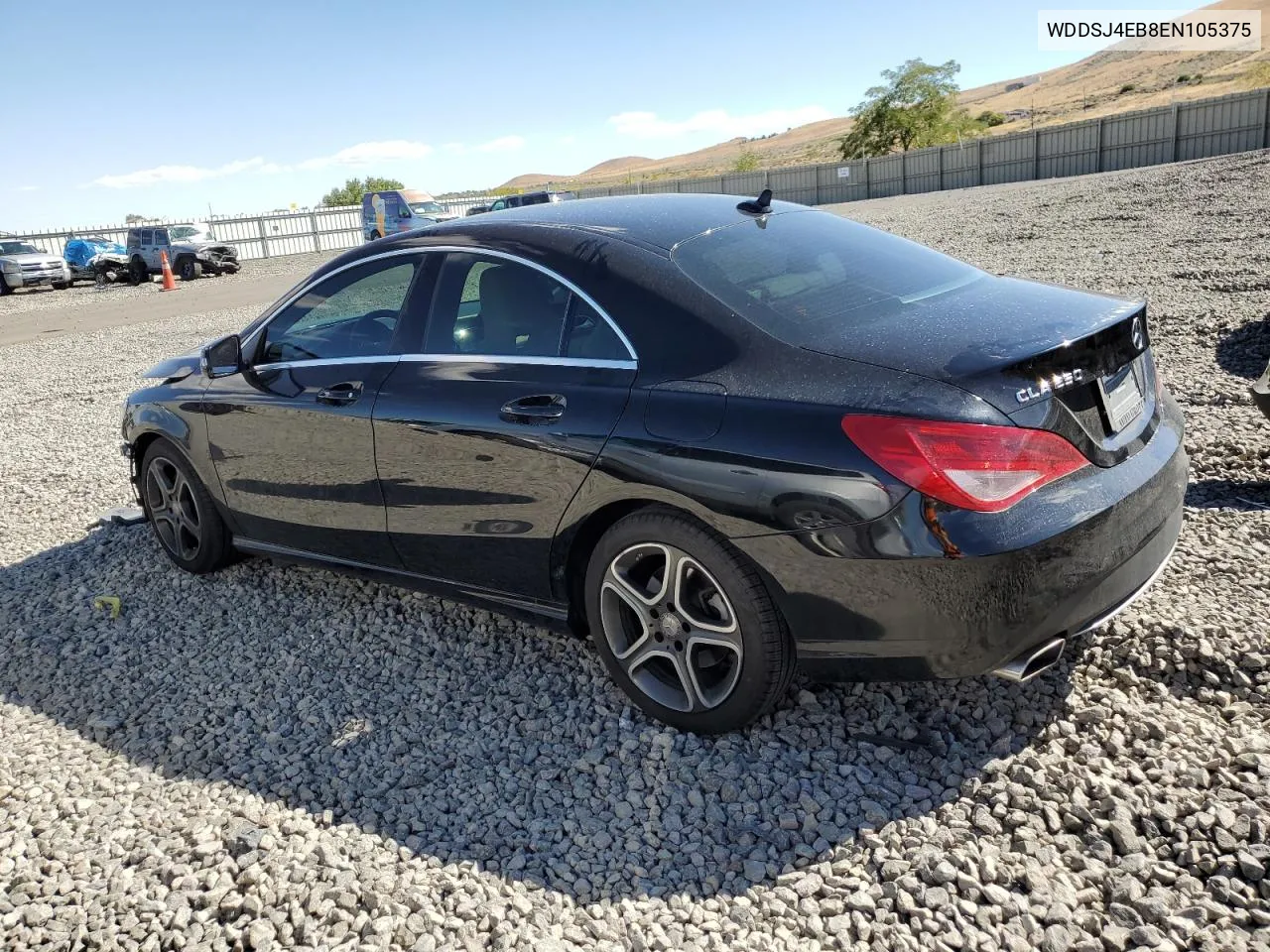 2014 Mercedes-Benz Cla 250 VIN: WDDSJ4EB8EN105375 Lot: 69688614