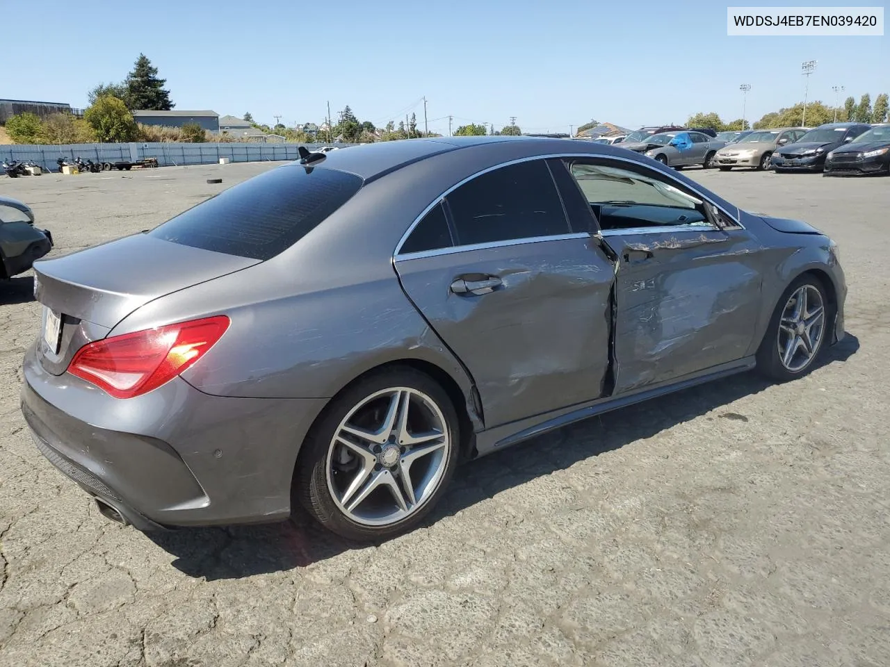 WDDSJ4EB7EN039420 2014 Mercedes-Benz Cla 250