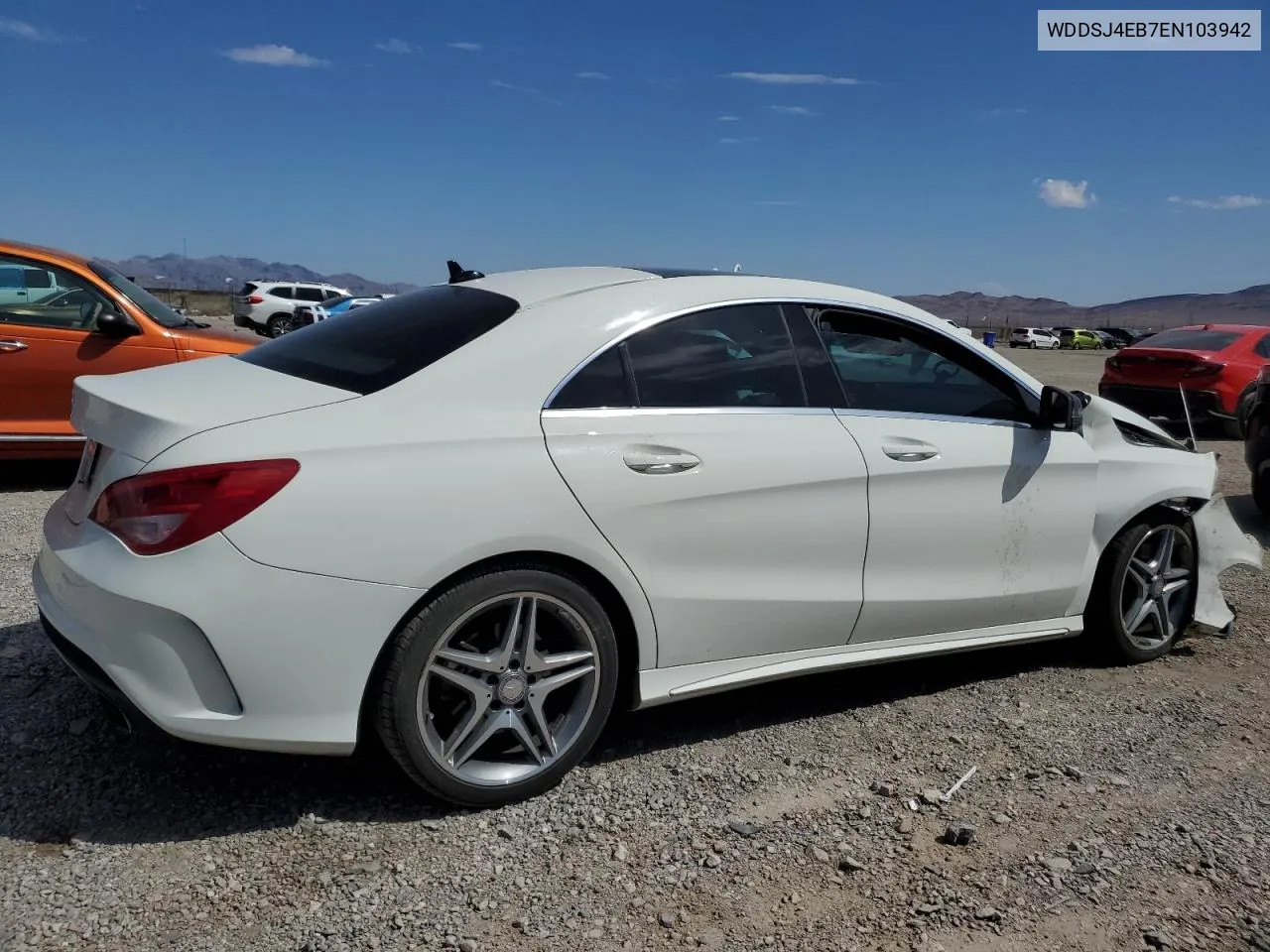 WDDSJ4EB7EN103942 2014 Mercedes-Benz Cla 250