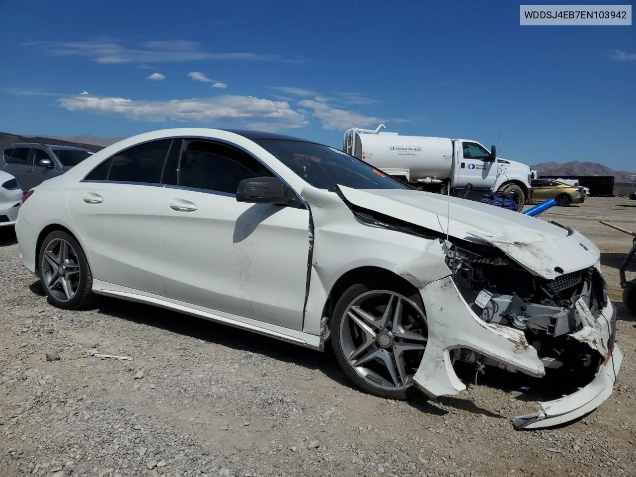 WDDSJ4EB7EN103942 2014 Mercedes-Benz Cla 250