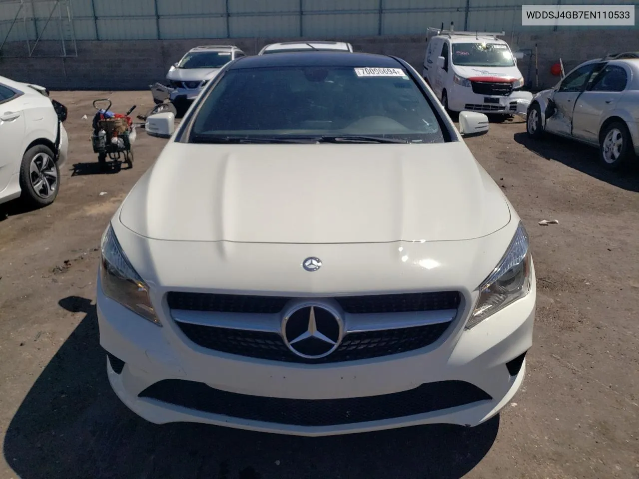 2014 Mercedes-Benz Cla 250 4Matic VIN: WDDSJ4GB7EN110533 Lot: 70096694