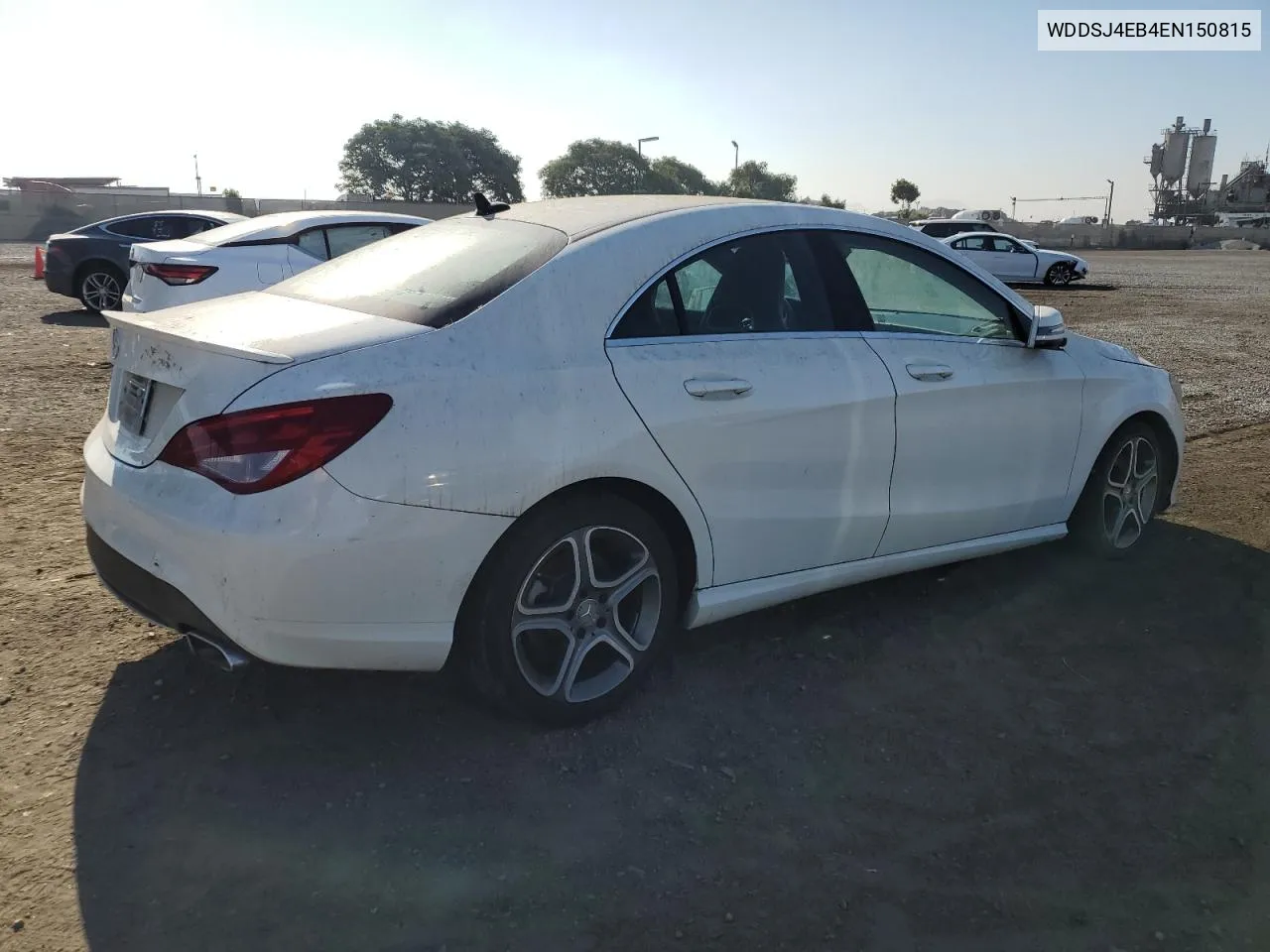 2014 Mercedes-Benz Cla 250 VIN: WDDSJ4EB4EN150815 Lot: 70133984