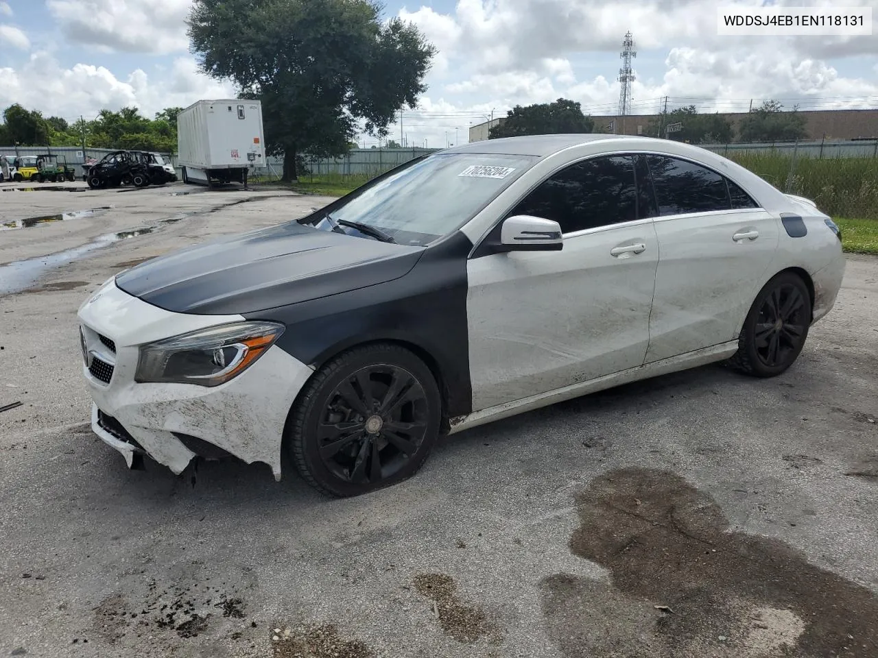 2014 Mercedes-Benz Cla 250 VIN: WDDSJ4EB1EN118131 Lot: 70256204