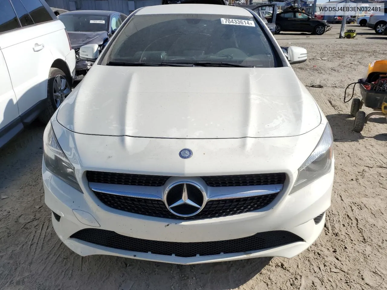 2014 Mercedes-Benz Cla 250 VIN: WDDSJ4EB3EN032481 Lot: 70433614