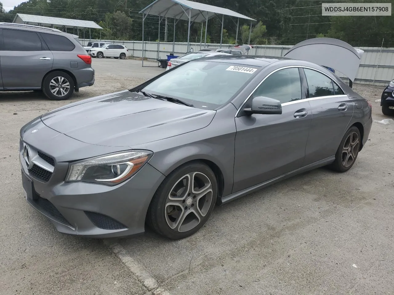 2014 Mercedes-Benz Cla 250 4Matic VIN: WDDSJ4GB6EN157908 Lot: 70501444