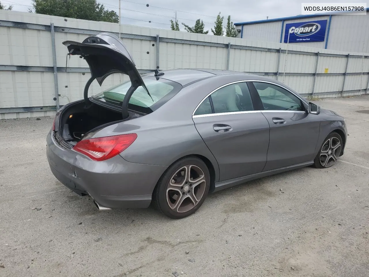 2014 Mercedes-Benz Cla 250 4Matic VIN: WDDSJ4GB6EN157908 Lot: 70501444