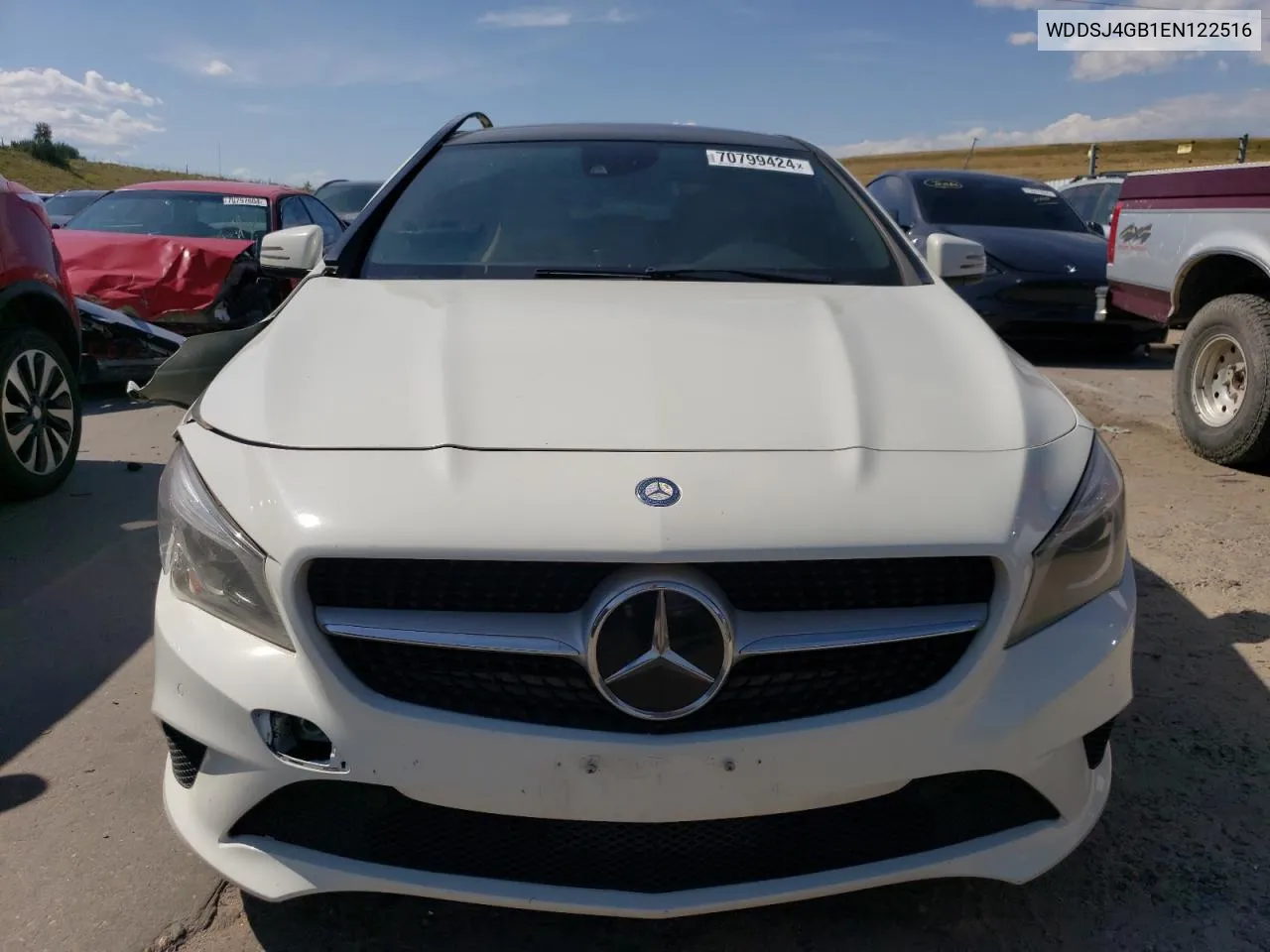 2014 Mercedes-Benz Cla 250 4Matic VIN: WDDSJ4GB1EN122516 Lot: 70799424