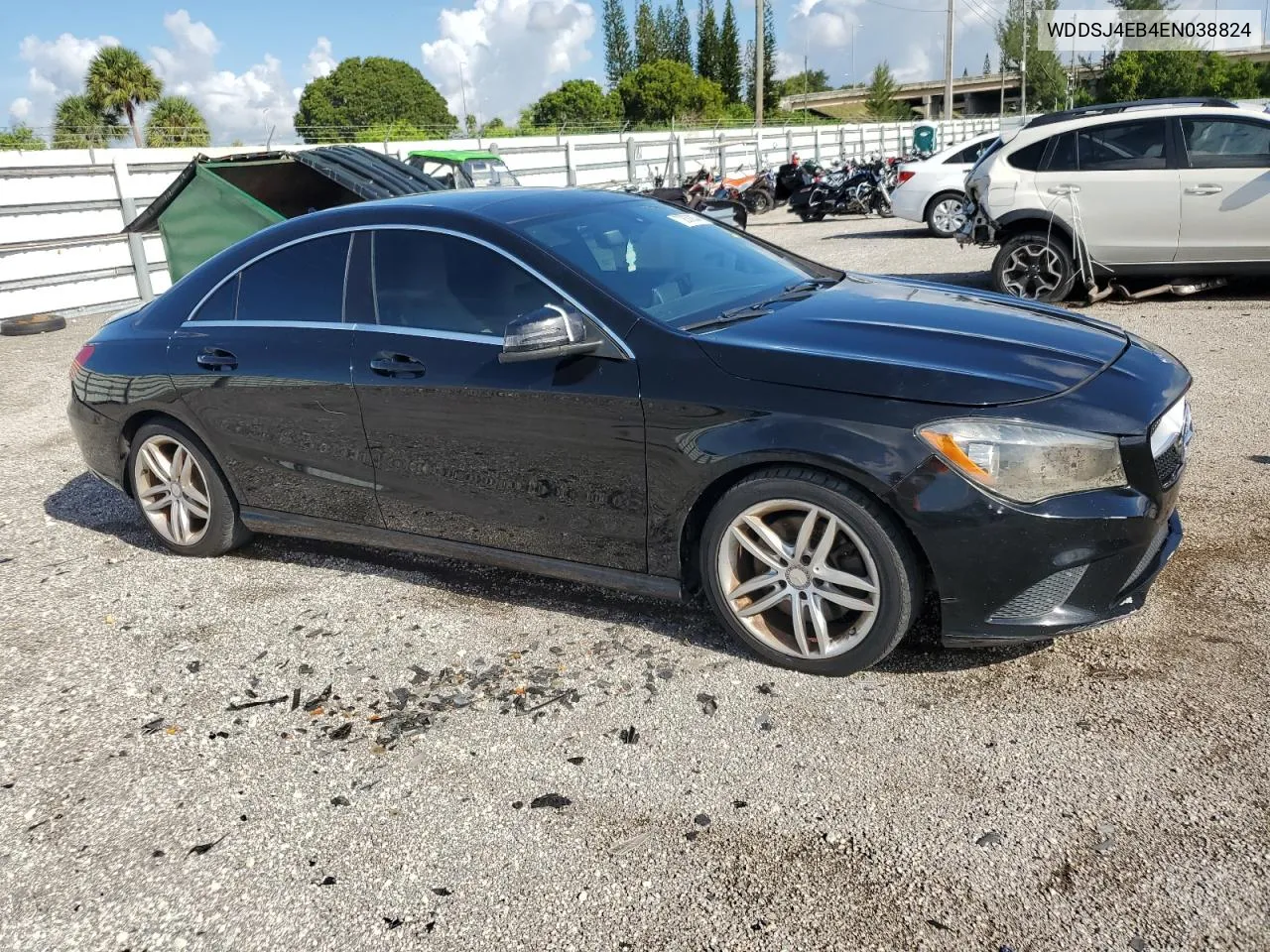 2014 Mercedes-Benz Cla 250 VIN: WDDSJ4EB4EN038824 Lot: 70830834