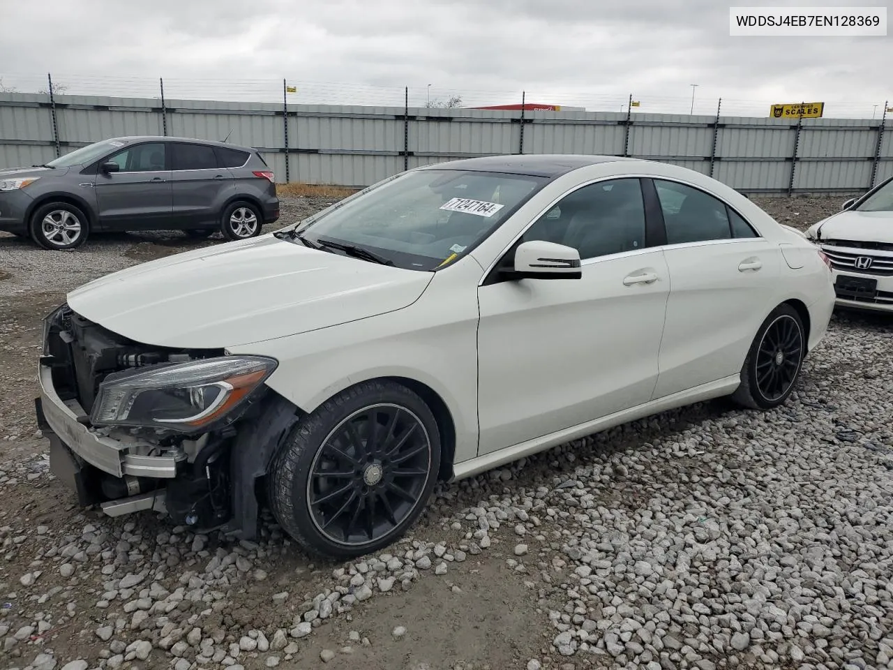 2014 Mercedes-Benz Cla 250 VIN: WDDSJ4EB7EN128369 Lot: 71247164