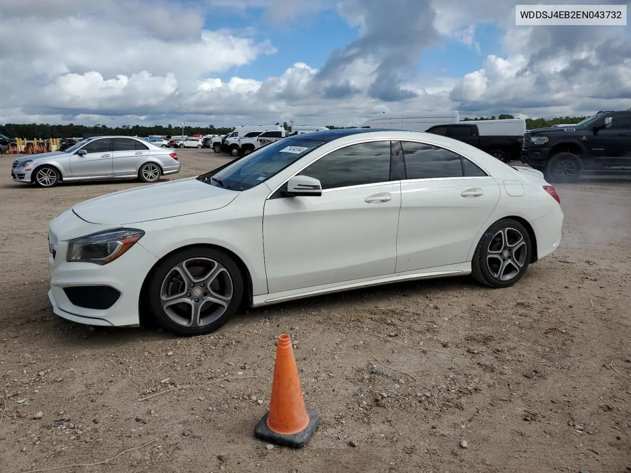 2014 Mercedes-Benz Cla 250 VIN: WDDSJ4EB2EN043732 Lot: 71434554