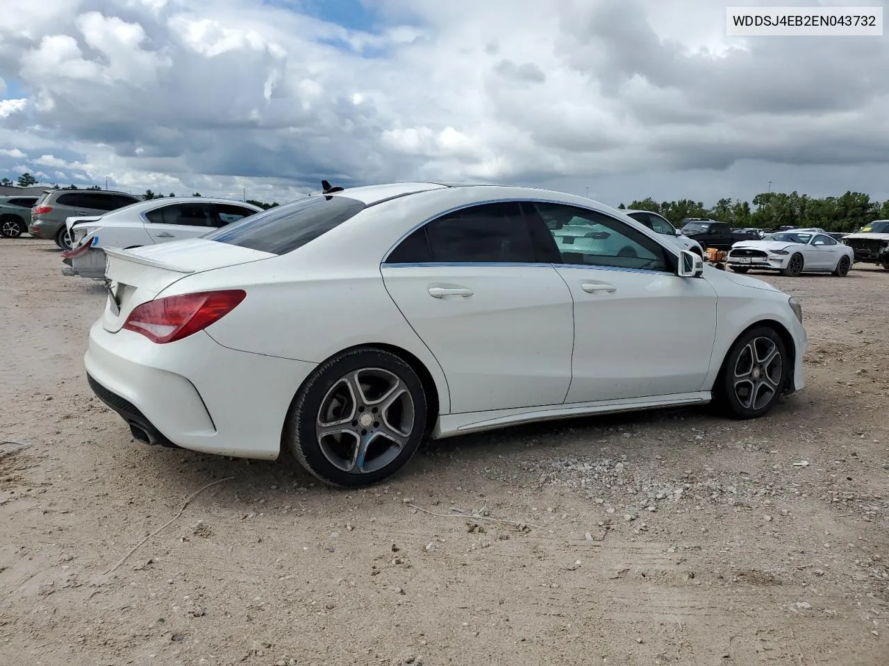 2014 Mercedes-Benz Cla 250 VIN: WDDSJ4EB2EN043732 Lot: 71434554