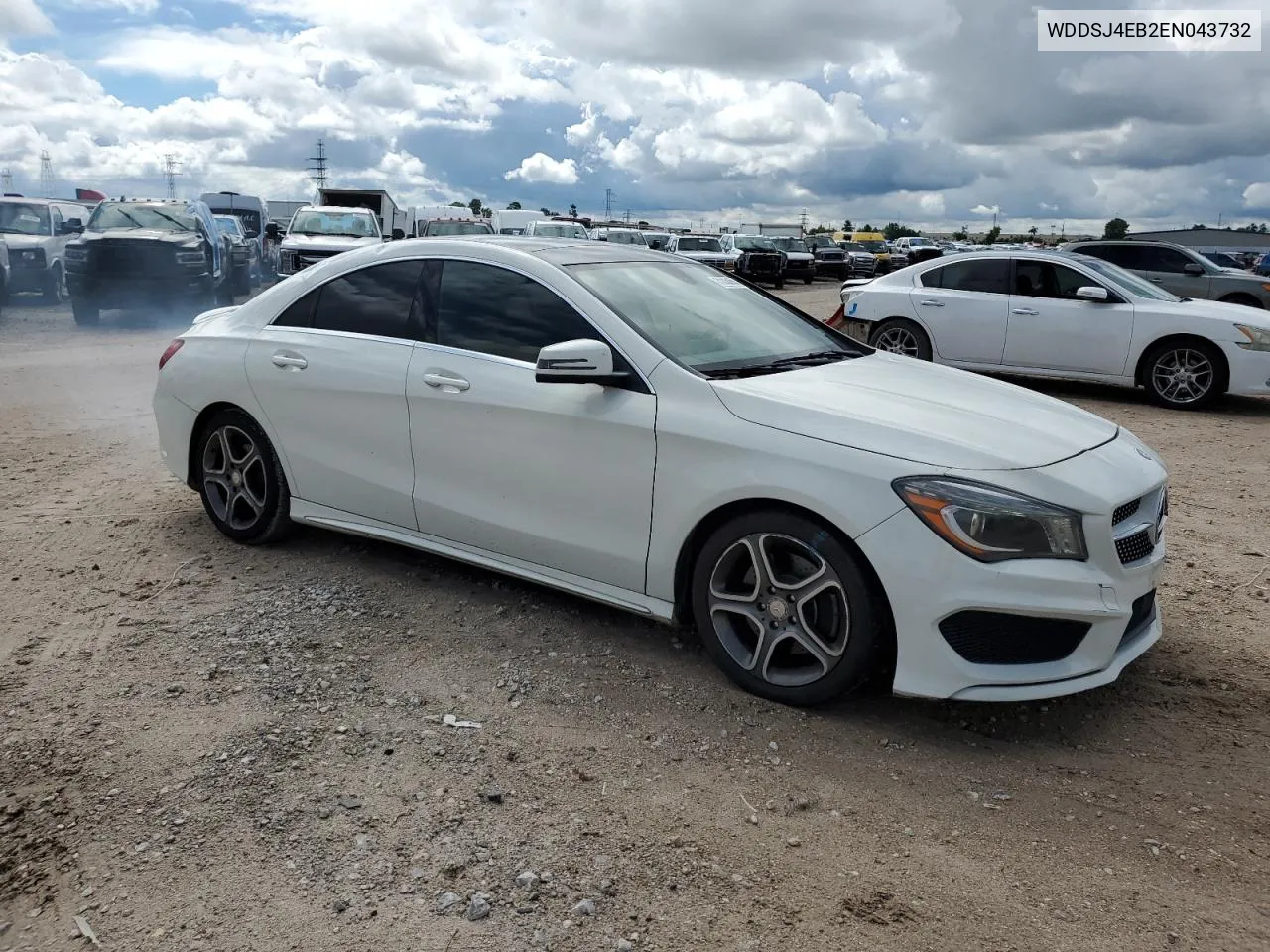 2014 Mercedes-Benz Cla 250 VIN: WDDSJ4EB2EN043732 Lot: 71434554