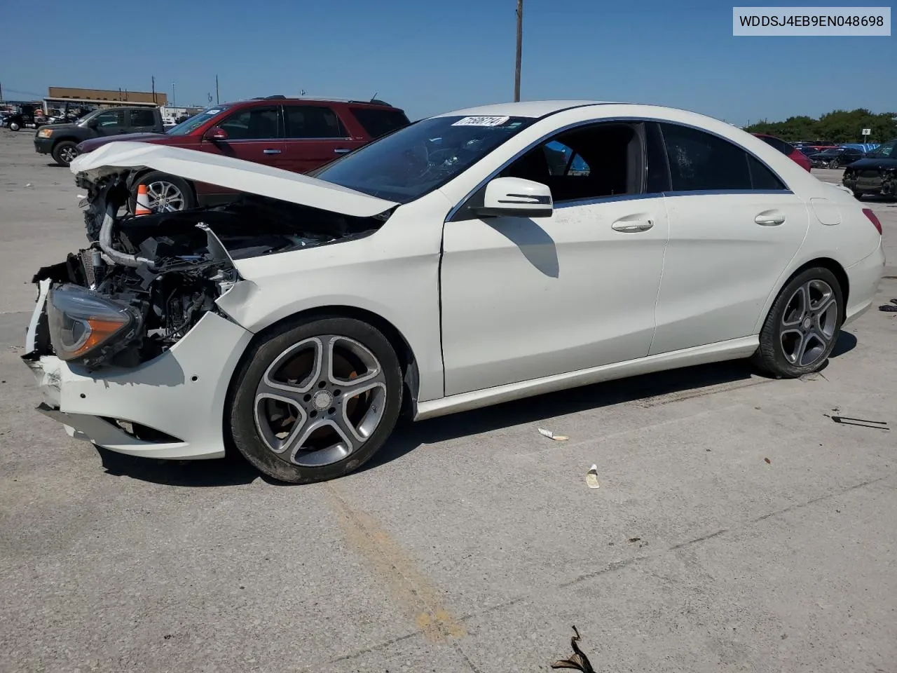 2014 Mercedes-Benz Cla 250 VIN: WDDSJ4EB9EN048698 Lot: 71506714