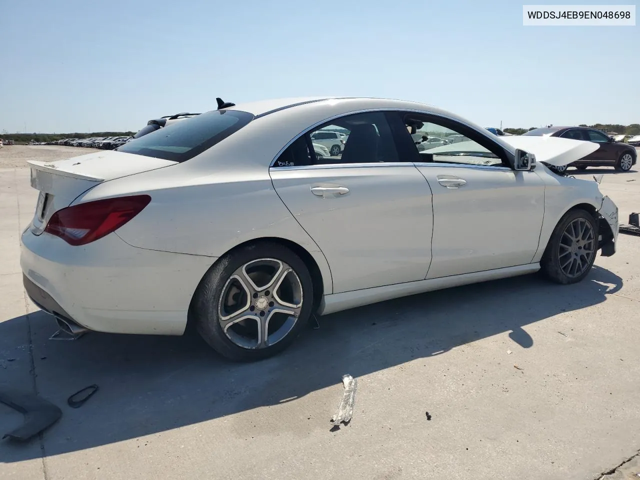 2014 Mercedes-Benz Cla 250 VIN: WDDSJ4EB9EN048698 Lot: 71506714