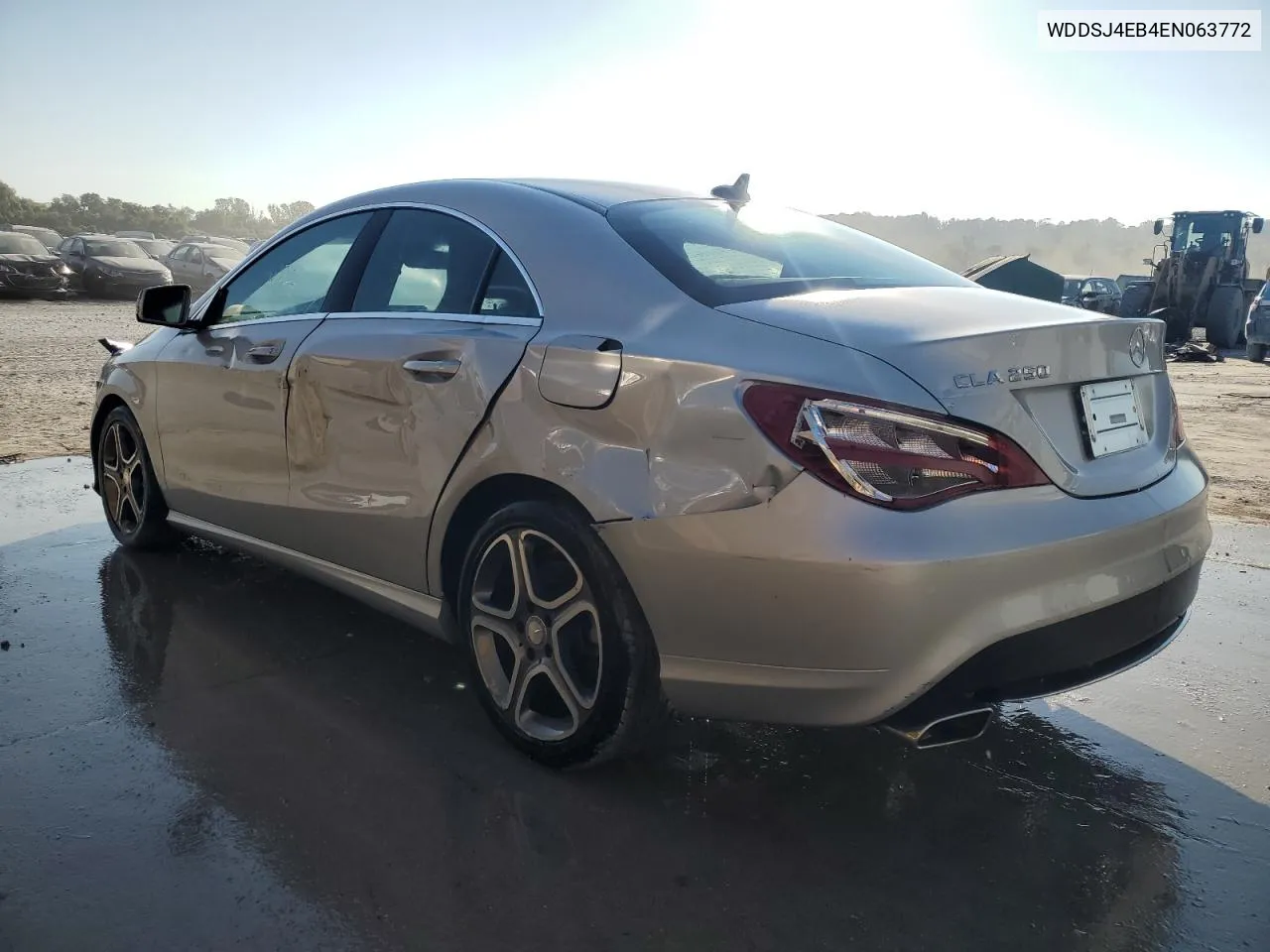 2014 Mercedes-Benz Cla 250 VIN: WDDSJ4EB4EN063772 Lot: 71646404