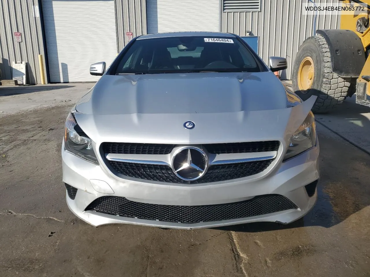 2014 Mercedes-Benz Cla 250 VIN: WDDSJ4EB4EN063772 Lot: 71646404