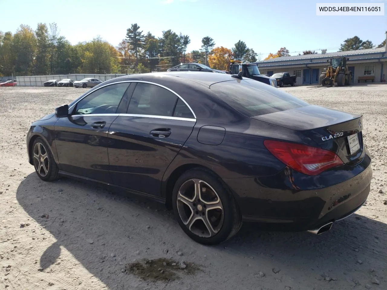 2014 Mercedes-Benz Cla 250 VIN: WDDSJ4EB4EN116051 Lot: 72137354