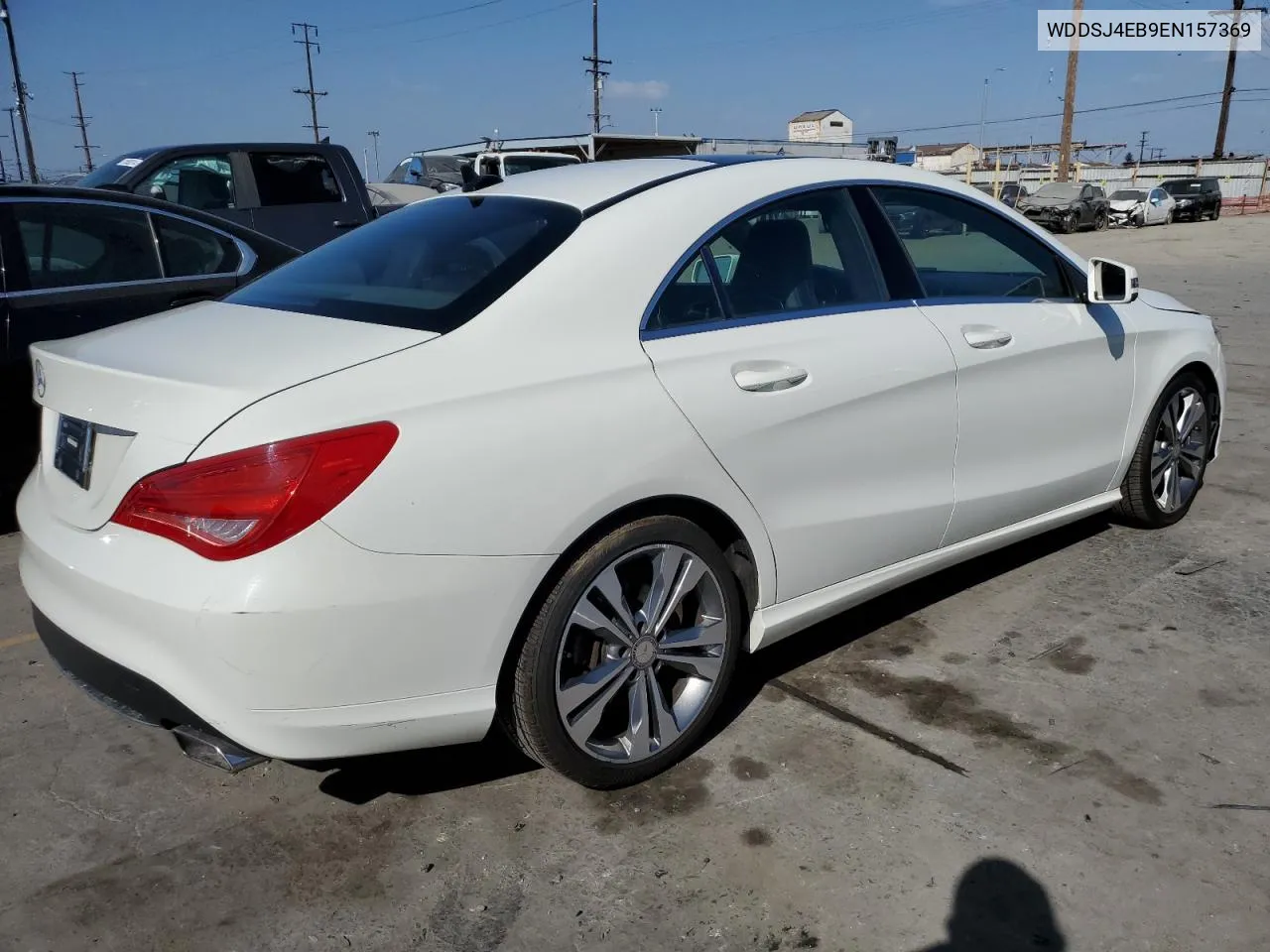 2014 Mercedes-Benz Cla 250 VIN: WDDSJ4EB9EN157369 Lot: 72226014