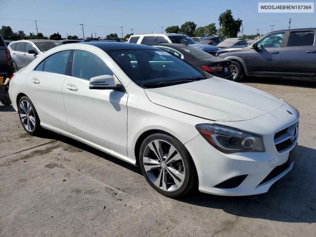 2014 Mercedes-Benz Cla 250 VIN: WDDSJ4EB9EN157369 Lot: 72226014