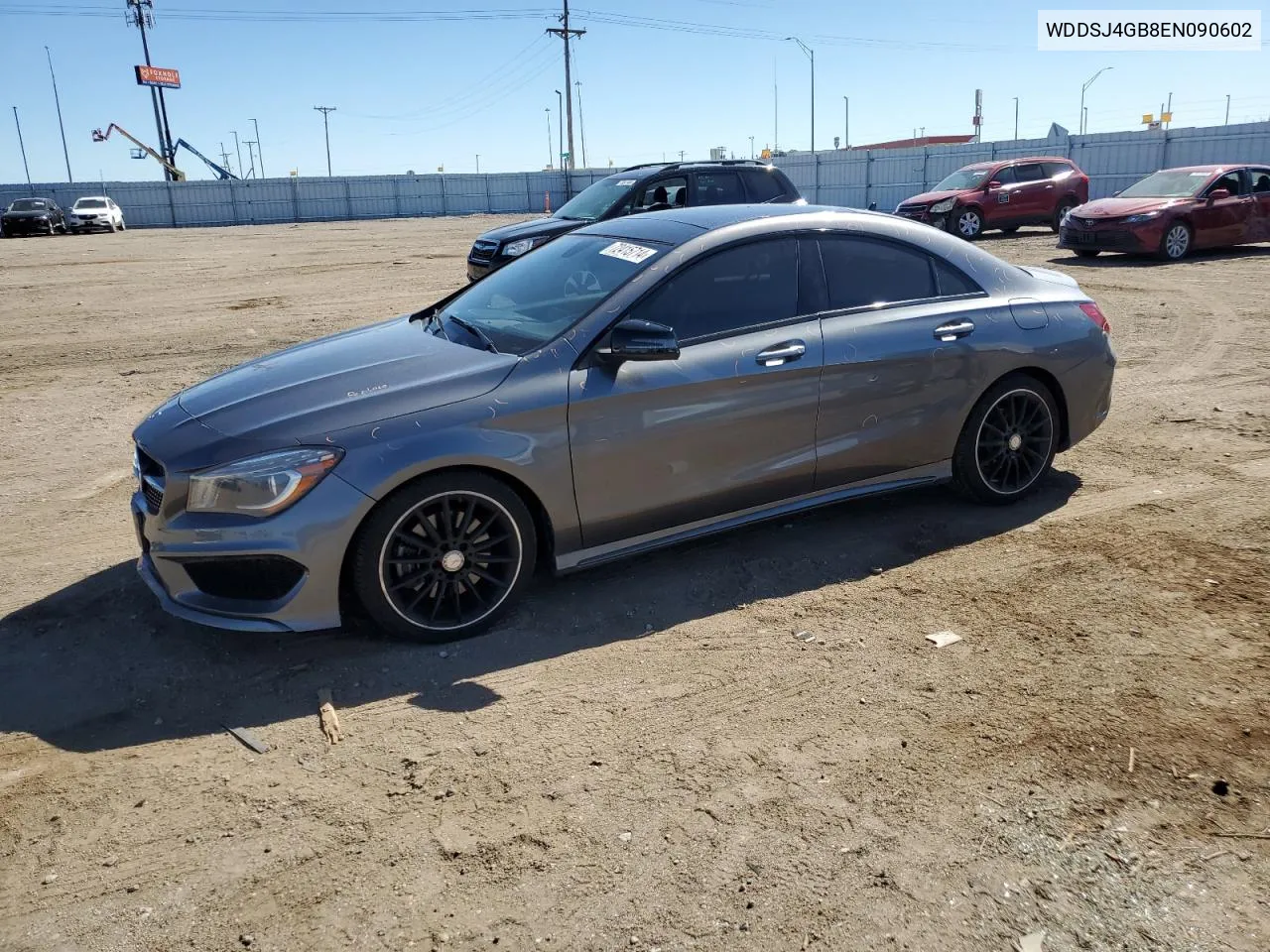 2014 Mercedes-Benz Cla 250 4Matic VIN: WDDSJ4GB8EN090602 Lot: 72415714