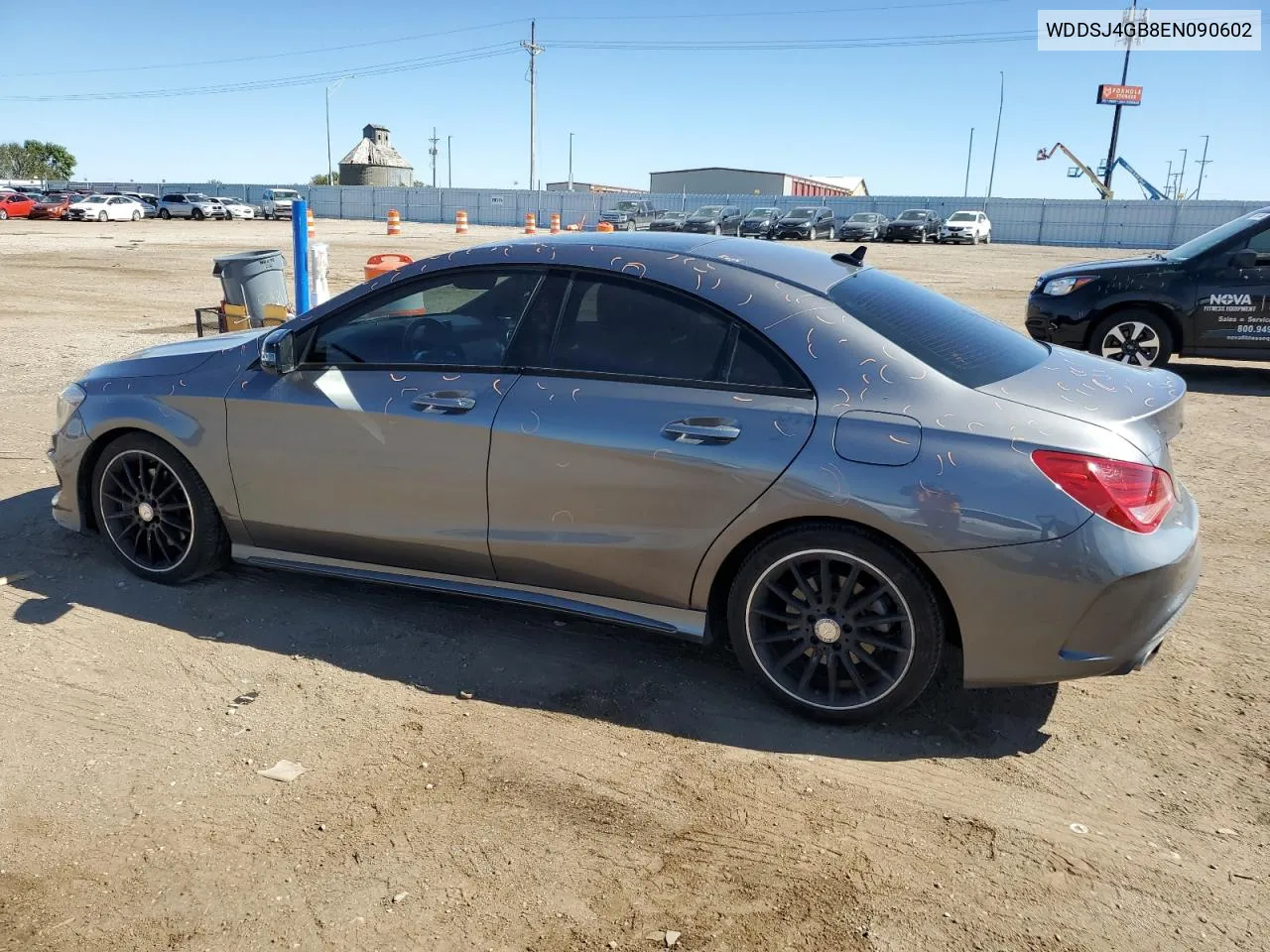 2014 Mercedes-Benz Cla 250 4Matic VIN: WDDSJ4GB8EN090602 Lot: 72415714