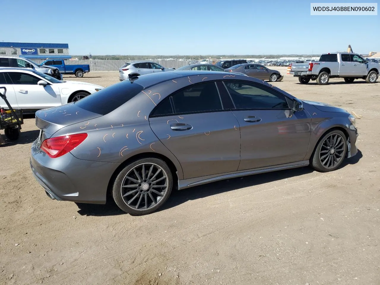 2014 Mercedes-Benz Cla 250 4Matic VIN: WDDSJ4GB8EN090602 Lot: 72415714