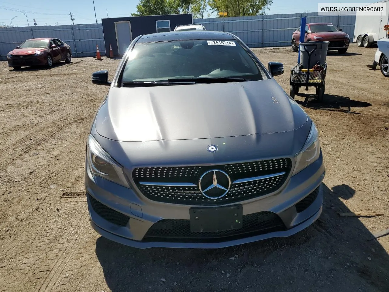 2014 Mercedes-Benz Cla 250 4Matic VIN: WDDSJ4GB8EN090602 Lot: 72415714