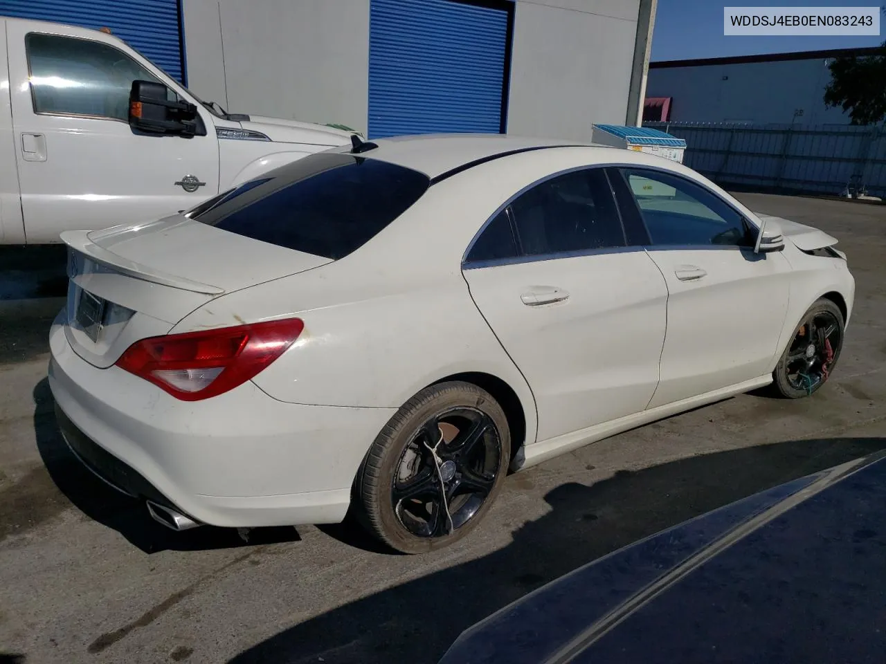 2014 Mercedes-Benz Cla 250 VIN: WDDSJ4EB0EN083243 Lot: 72477214