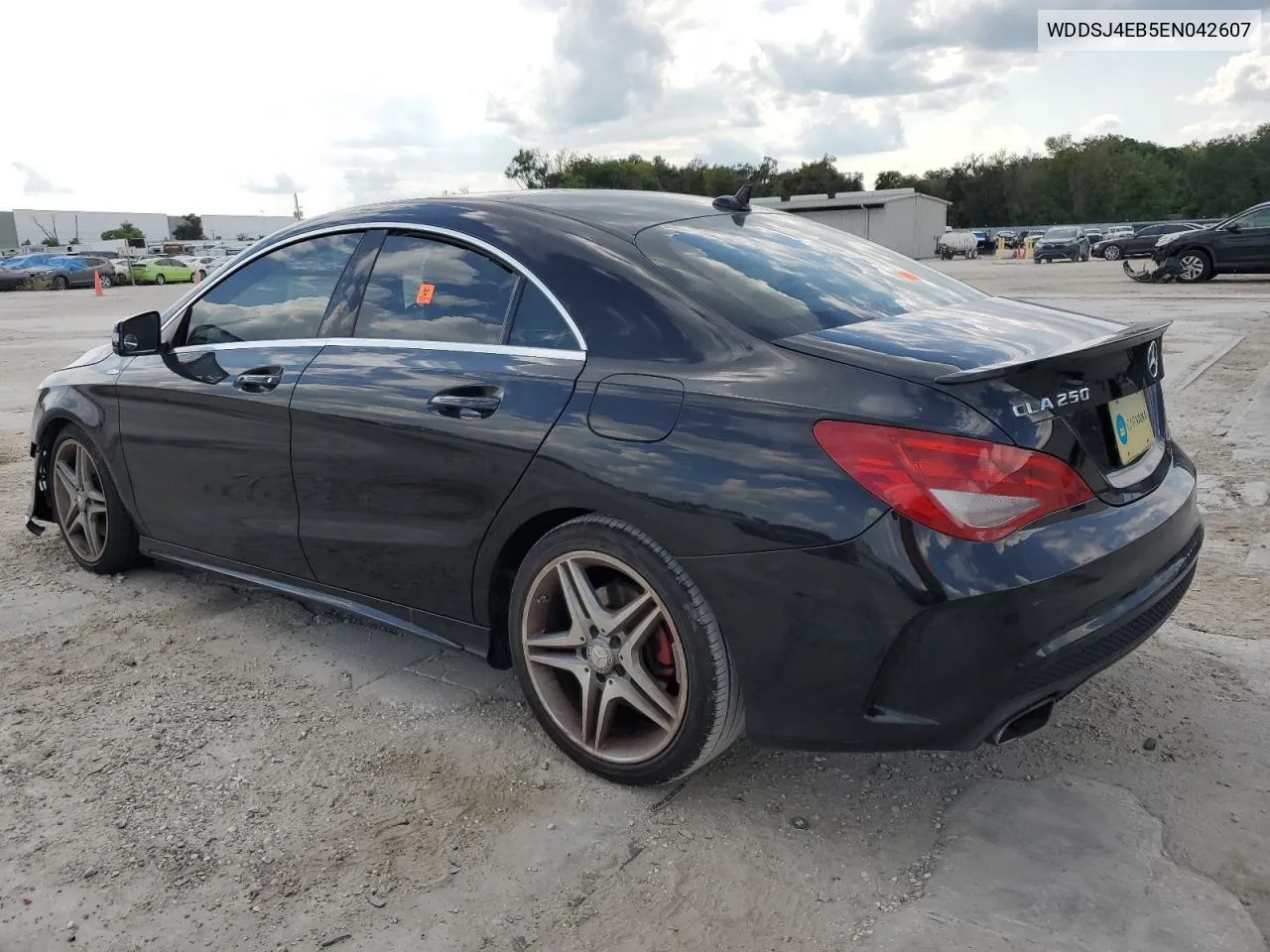 2014 Mercedes-Benz Cla 250 VIN: WDDSJ4EB5EN042607 Lot: 72527444