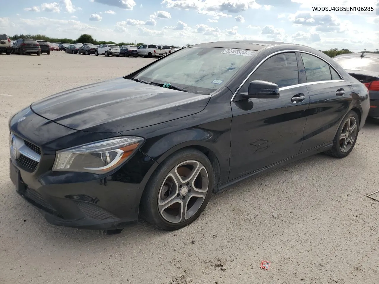 2014 Mercedes-Benz Cla 250 4Matic VIN: WDDSJ4GB5EN106285 Lot: 72757614