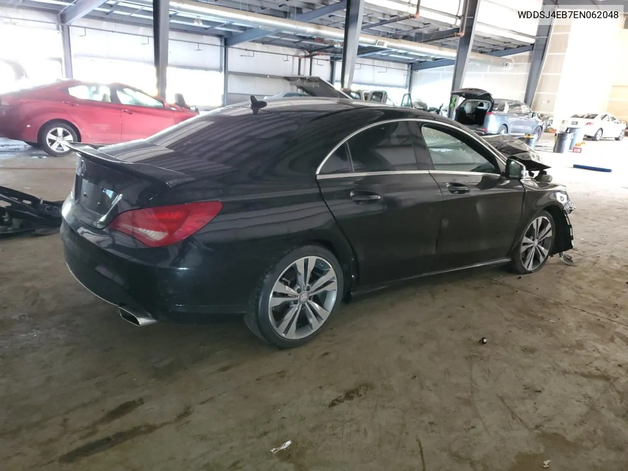 2014 Mercedes-Benz Cla 250 VIN: WDDSJ4EB7EN062048 Lot: 72826184