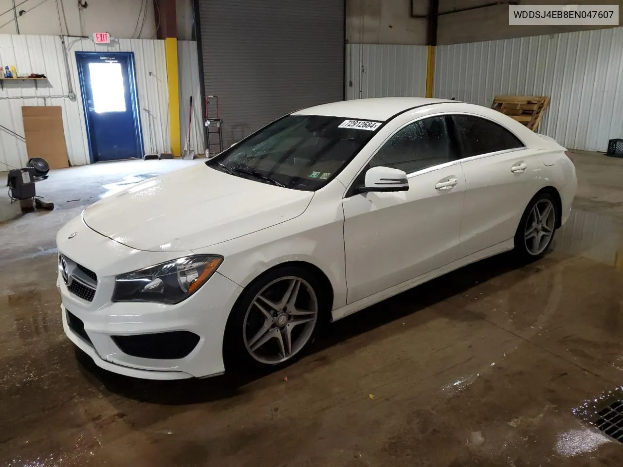 2014 Mercedes-Benz Cla 250 VIN: WDDSJ4EB8EN047607 Lot: 72912684